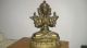 Alte Indische Bronze? Messing? Figur,  „shiva“,  19.  Jhd. ,  Schöne Patina Asiatika: Indien & Himalaya Bild 1