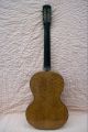 Alte,  Antike Gitarre (massiv Vogelaugenahorn) Saiteninstrumente Bild 5