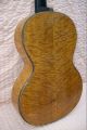 Alte,  Antike Gitarre (massiv Vogelaugenahorn) Saiteninstrumente Bild 6