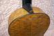 Alte,  Antike Gitarre (massiv Vogelaugenahorn) Saiteninstrumente Bild 7