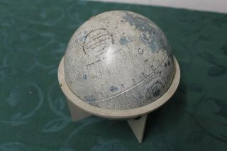 Alter Scan Globe Globus Mond Moon Mondkugel Drehbar Mit Gestell Bild