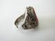Filigraner Ring Silber Mit Rotlack China Schmuck nach Epochen Bild 3
