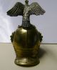 Garde Du Corps - Helm Mit Paradeadler - Miniatur - Offiziersgeschenk Vor 1900 Bild 2