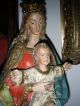 Antik Heiligenfigur Maria Mit Jesus - Kind Gips Figur Skulptur 53 Cm Madonna Skulpturen & Kruzifixe Bild 2