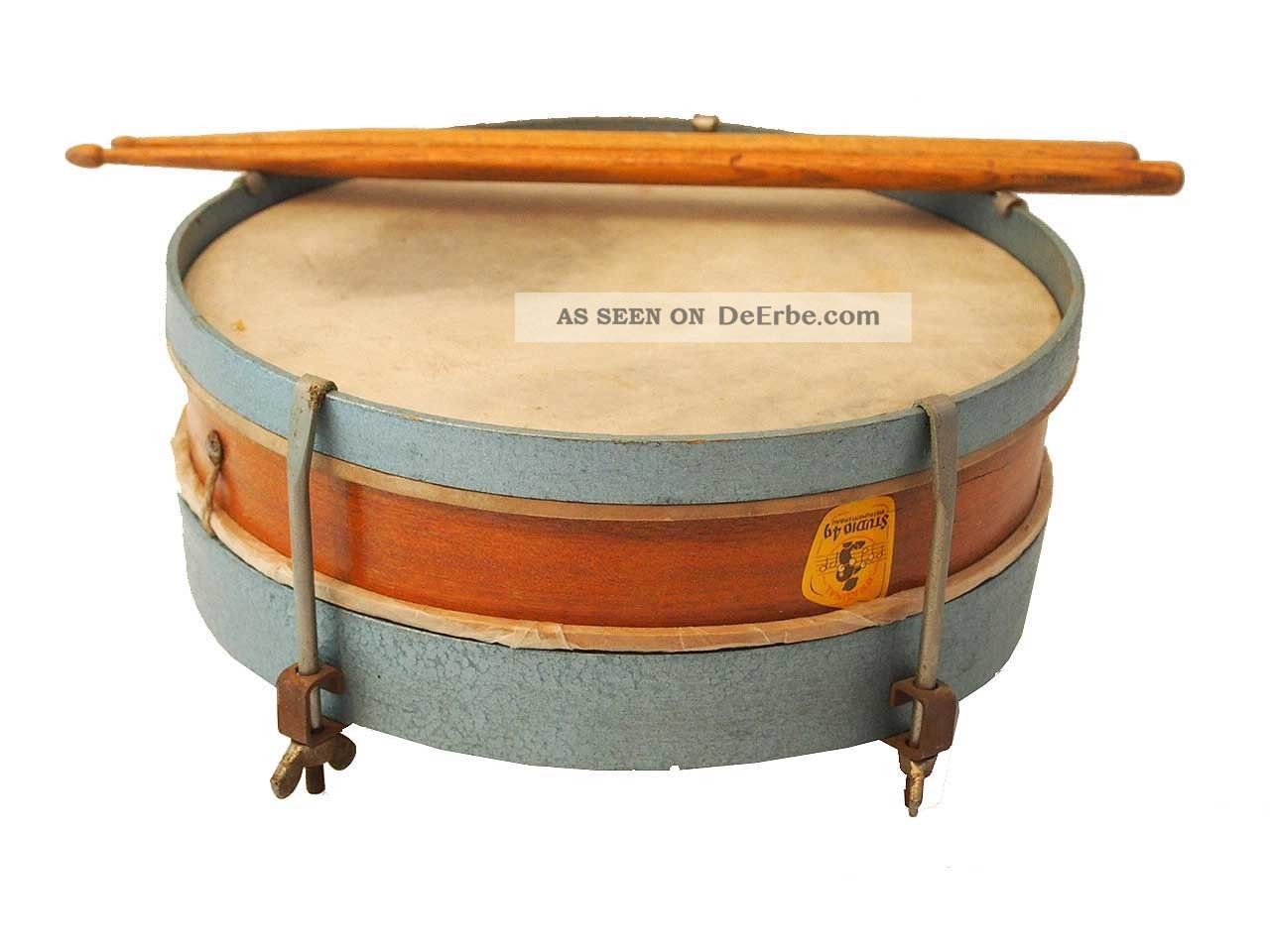 Tolle Rahmentrommel Snare,  Studio 49 Trommel Mit Schlegel; 30 Cm. Musikinstrumente Bild