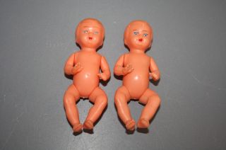 2 Stück Emil Schwenk Puppen Puppe Für Puppenstube 11 Cm älter Bild