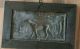 2 Bronze Reliefe Um 1920 - Jagd Weimaraner Irish Setter Jagdhund Hund Bronze Bild 3
