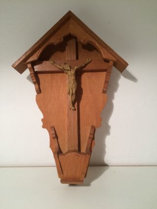 Holzkruzifix Bild