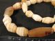 Strang Antike Achatperlen Cambay Old Agate Stone Trade Beads Afrozip Afrika Bild 2