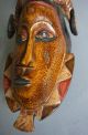 Guro Mask,  Ivory Coast - Guro Maske,  Elfenbeinküste Entstehungszeit nach 1945 Bild 3