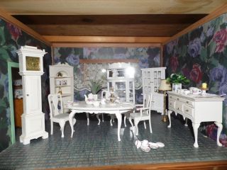 Puppenstube,  Hobbyauflösung,  Konvolut,  Möbel,  Wohnzimmer,  Esszimmer Bild