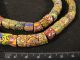 Alte Glasperlen Millefiori Old Murano African Trade Beads Murrine Perle Afrozip Afrika Bild 2
