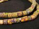 Alte Glasperlen Millefiori Old Murano African Trade Beads Murrine Perle Afrozip Afrika Bild 4