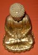 Großer Buddha Ca.  7kg,  38,  5 Cm,  Ca.  1900,  Messing,  Aus Erbschaft Asiatika: Südostasien Bild 1