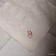 2 Jugendstil Stoffservietten Servietten Rosen Monogram D J Tischwäsche Bild 7