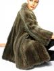 Pelzjacke Pelzmantel Fur Coat Pelz Mantel Jacke Nutria Coypu Fourrure S - M Kleidung Bild 8