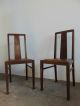 ,  Classic - Bureau,  2x Jugendstil Stuhl Um 1910 Massiv Mit Leder Stühle, Stühle Bild 4