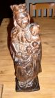 Madonna Mit Kind Holz 42cm - Ca.  1,  2kg Religion Skulpturen Heiligenfigur Skulpturen & Kruzifixe Bild 1