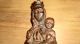 Madonna Mit Kind Holz 42cm - Ca.  1,  2kg Religion Skulpturen Heiligenfigur Skulpturen & Kruzifixe Bild 5
