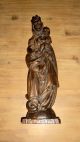 Madonna Mit Kind Holz 42cm - Ca.  1,  2kg Religion Skulpturen Heiligenfigur Skulpturen & Kruzifixe Bild 7
