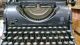 Alte Schreibmaschine Olympia Filia Typewriter 40er Jahre Voll Funktionstüchtig Antike Bürotechnik Bild 7