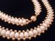 1 Tag Echte Perlen Kette Aus 585er - Gold Und Süsswasserperlen,  21,  4 Gramm,  Gestemp Ketten Bild 3