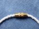 Tansania Afrik.  Schmuck: Halskette Mit Anhänger Weiß/braun Handarbeit Entstehungszeit nach 1945 Bild 2