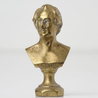 Goethe Statuette Als Petschaft / Siegel / Signet / Seal Stamp Bild