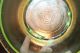Schale 40er 50er Jahre Art Déco Glas Uran Uranglas Grün Grünglas Alt Antik 5 Sammlerglas Bild 7