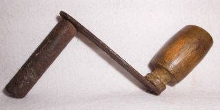Alter Kurbel Schlüssel Eisen Uhrenschlüssel Vierkant Uhren Blechspielzeug Bild