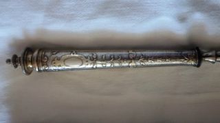 Gabel Fleischgabel Braten Vorlegegabel 18 Jahrhundert Eisen,  Silber Bild
