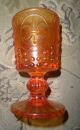 Sehr Altes Seltenes Bernsteinglas Der Freimaurer Fleur De Lis Bourbonlilie Sammlerglas Bild 3