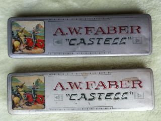 Faber Castell Buntstifte Box Antik Bild