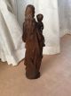 Heilige Maria Madonna Mit Kind Skulpture Holz Oberbayern 50 Cm Skulpturen & Kruzifixe Bild 5