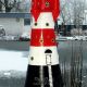 Leuchtturm Roter Sand 120 Cm Mit Doppellicht Deko Garten Maritim Nordsee Figur Maritime Dekoration Bild 2