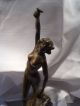Hofer Bronze Frau Mit Kelch Antik Bronze Bild 3