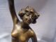 Hofer Bronze Frau Mit Kelch Antik Bronze Bild 6