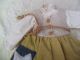 Alte Puppenkleidung Shepherd Country Dress Outfit Vintage Doll Clothes 40cm Girl Original, gefertigt vor 1970 Bild 4