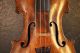 Alte 4/4 Geige,  Violine Mit Löwenkopf Und Alten Bogen Saiteninstrumente Bild 4
