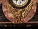 Art - Deco Marmor Clock Mit Einem Adler. Antike Originale vor 1950 Bild 8