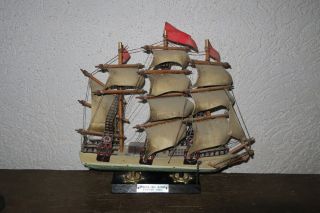 Segelschiff - Modell Walfänger Whailing Ship Clipper 1846 Holz Kunststoff Leinen Bild