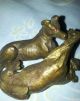 Windhund Paerchen,  Bronze?,  Rote Kristallaugen 1950-1999 Bild 2