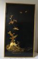 Grosse Wandbild Lackarbeit Goldmalerei Japan Asiatika: Japan Bild 1