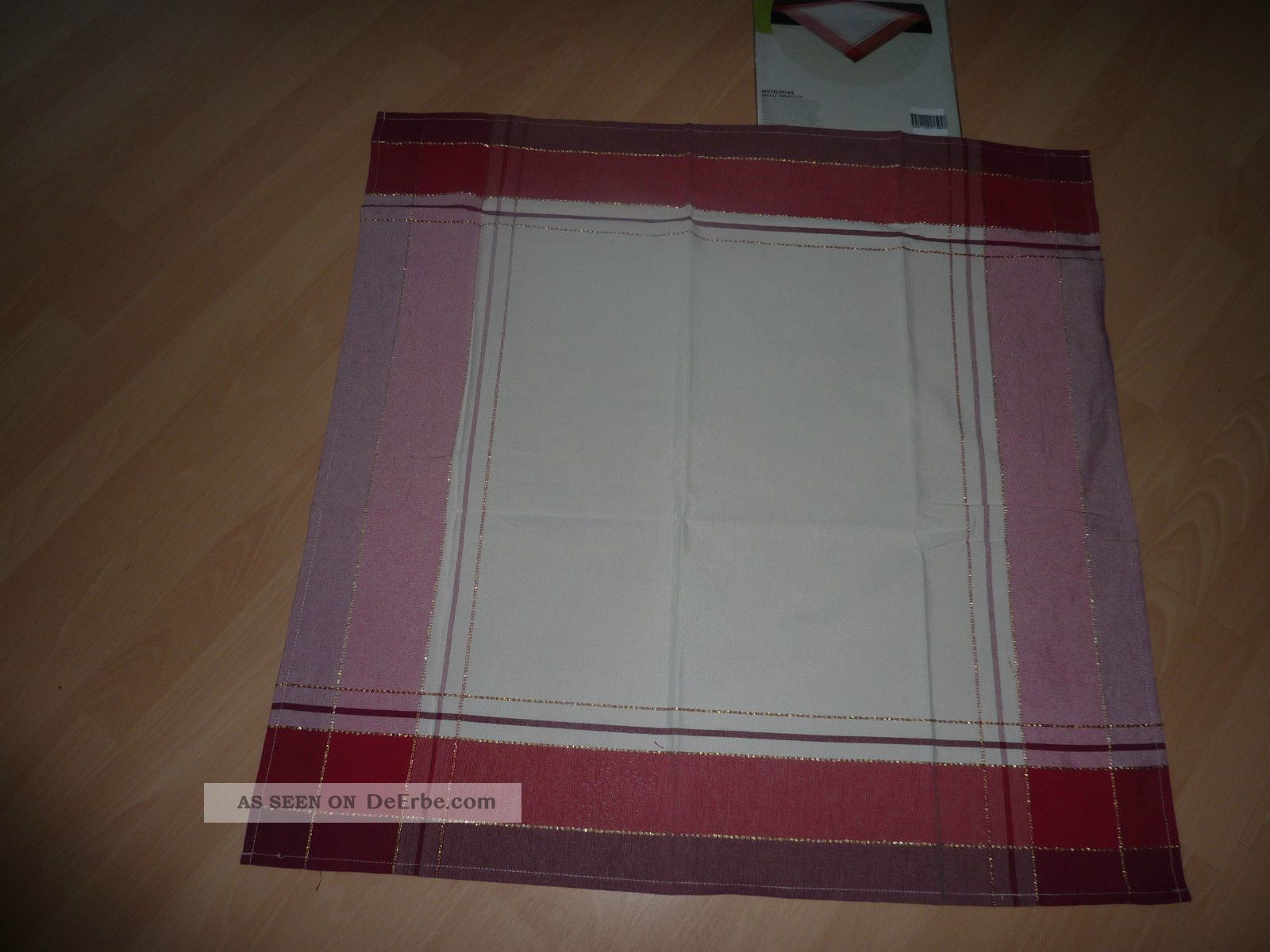 Mitteldecke Bedruckt 80x80cm,  Tischdecke,  Moderne Mitteldecke,  Tischdecke Tischdecken Bild