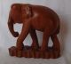Holzschnitzerei Elefant Teakholz 1950-1999 Bild 2