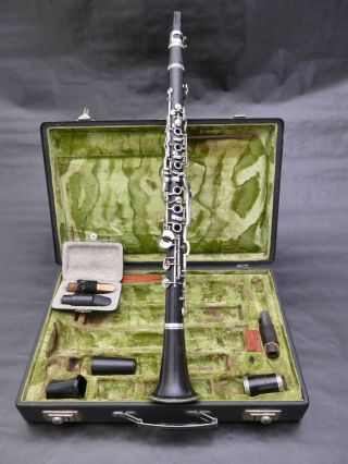 GebrÜder MÖnnig Old Clarinet Vintage Klarinette Antique No Saxhophone Trompete Bild