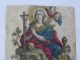 Antikes Heiligenbild Andenkenbild Gnadenbild S.  Maria Magdalena Rel. Andenken & Mitbringsel Bild 1