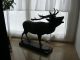 Bronze Figur Hirsch Jugendstil Bronzefigur Jagd Skulptur Sign.  Else Fürst Um1900 Bronze Bild 6