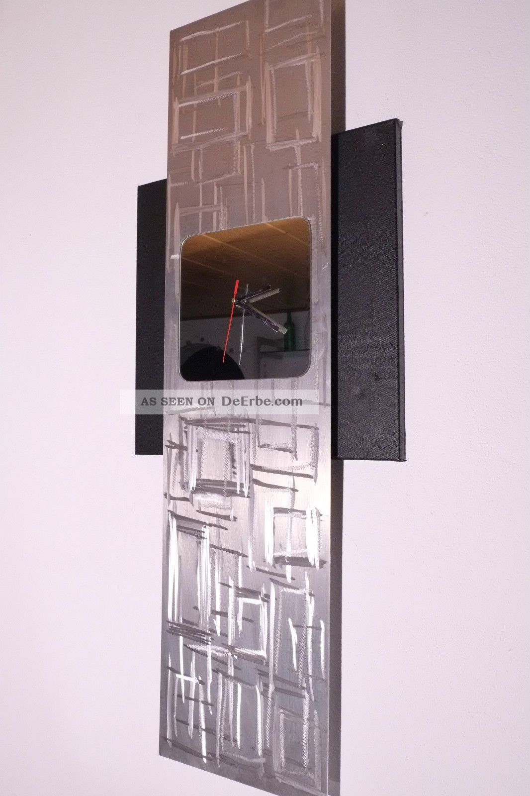 Metall aluminium designer wanduhr wall art wohnraumuhren unikat Designer wanduhren