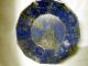 2 Hübsche Lapislazuli Schalen - Halbedelstein/2 Lapis Lazuli Bowls Gefertigt nach 1945 Bild 6